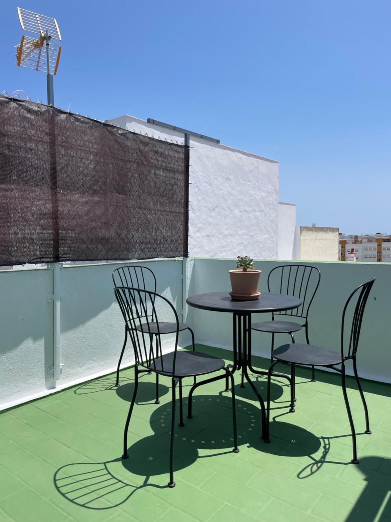 Apart Centro-Playa Terraza Барбате Экстерьер фото
